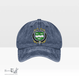 Irish House of MACCABE Coat of Arms Family Crest Ireland Denim Cap