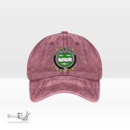 Irish House of MACCABE Coat of Arms Family Crest Ireland Denim Cap