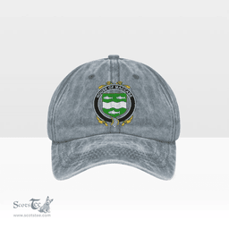 Irish House of MACCABE Coat of Arms Family Crest Ireland Denim Cap