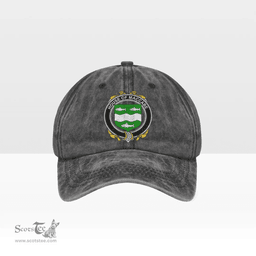 Irish House of MACCABE Coat of Arms Family Crest Ireland Denim Cap