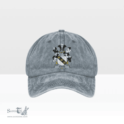 Irish Evers Coat of Arms Family Crest Ireland Denim Cap