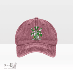 Irish Gogarty Coat of Arms Family Crest Ireland Denim Cap