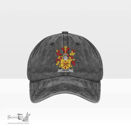 Irish Ewart Coat of Arms Family Crest Ireland Denim Cap