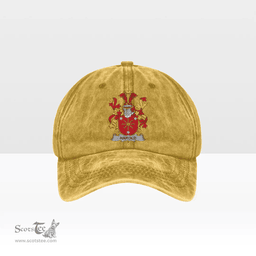 Irish Harold or Harrell Coat of Arms Family Crest Ireland Denim Cap