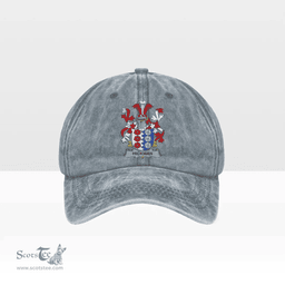 Irish Hickman Coat of Arms Family Crest Ireland Denim Cap