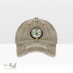 Irish House of MACGARRY Coat of Arms Family Crest Ireland Denim Cap
