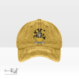 Irish Harvey or Hervey Coat of Arms Family Crest Ireland Denim Cap