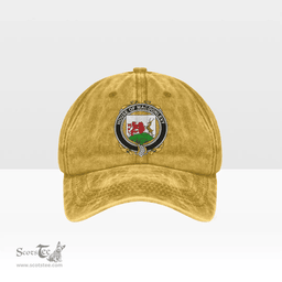 Irish House of MACDONLEVY Coat of Arms Family Crest Ireland Denim Cap