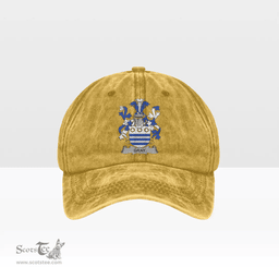 Irish Gray Coat of Arms Family Crest Ireland Denim Cap