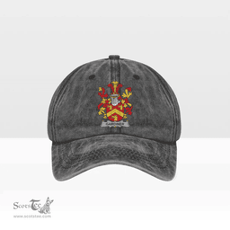 Irish Gardiner Coat of Arms Family Crest Ireland Denim Cap