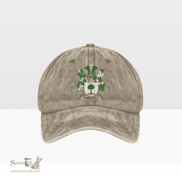 Irish Finnerty or O Finaghty Coat of Arms Family Crest Ireland Denim Cap