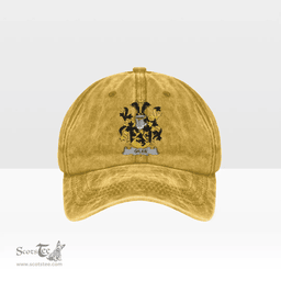 Irish Giles or Gyles Coat of Arms Family Crest Ireland Denim Cap