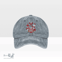 Irish Finucane or McFinucane Coat of Arms Family Crest Ireland Denim Cap