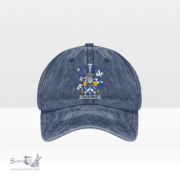 Irish Goldsmith Coat of Arms Family Crest Ireland Denim Cap
