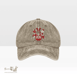 Irish Finnegan or O Finnegan Coat of Arms Family Crest Ireland Denim Cap