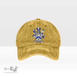 Irish Durrant Coat of Arms Family Crest Ireland Denim Cap