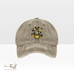 Irish Graham or Grahan Coat of Arms Family Crest Ireland Denim Cap