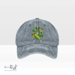 Irish Grumley Coat of Arms Family Crest Ireland Denim Cap