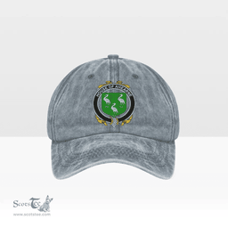 Irish House of AHEARNE (Aherne) Coat of Arms Family Crest Ireland Denim Cap