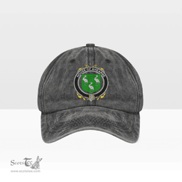 Irish House of AHEARNE (Aherne) Coat of Arms Family Crest Ireland Denim Cap