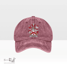 Irish Hamlin or O Hamlin Coat of Arms Family Crest Ireland Denim Cap