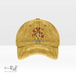 Irish Falkiner Coat of Arms Family Crest Ireland Denim Cap