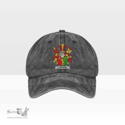 Irish Gaynor or McGaynor Coat of Arms Family Crest Ireland Denim Cap