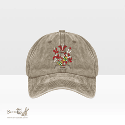 Irish Egan or McEgan Coat of Arms Family Crest Ireland Denim Cap
