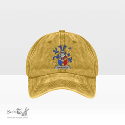 Irish Galbraith Coat of Arms Family Crest Ireland Denim Cap