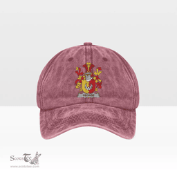 Irish George Coat of Arms Family Crest Ireland Denim Cap