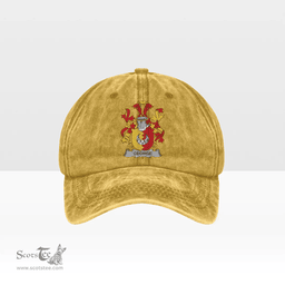 Irish George Coat of Arms Family Crest Ireland Denim Cap