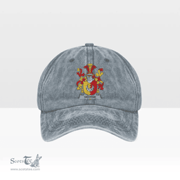 Irish George Coat of Arms Family Crest Ireland Denim Cap