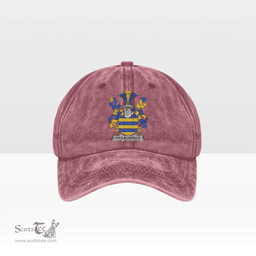 Irish Fitz Eustace Coat of Arms Family Crest Ireland Denim Cap