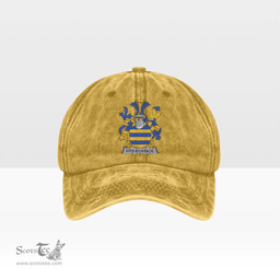 Irish Fitz Eustace Coat of Arms Family Crest Ireland Denim Cap
