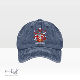 Irish Grace Coat of Arms Family Crest Ireland Denim Cap