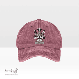 Irish Falls Coat of Arms Family Crest Ireland Denim Cap
