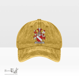 Irish Folliott Coat of Arms Family Crest Ireland Denim Cap
