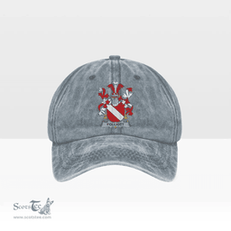 Irish Folliott Coat of Arms Family Crest Ireland Denim Cap