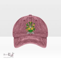 Irish Haly or O Haly Coat of Arms Family Crest Ireland Denim Cap