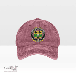 Irish House of MACSWEENEY Coat of Arms Family Crest Ireland Denim Cap