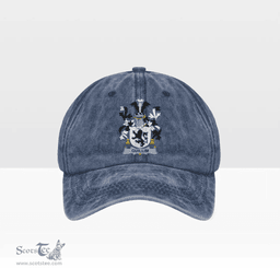 Irish Guillim Coat of Arms Family Crest Ireland Denim Cap