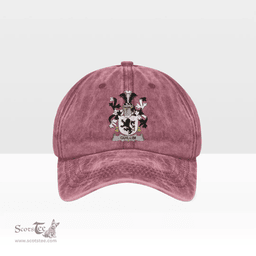 Irish Guillim Coat of Arms Family Crest Ireland Denim Cap
