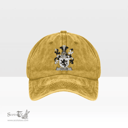 Irish Guillim Coat of Arms Family Crest Ireland Denim Cap