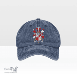 Irish Heydon Coat of Arms Family Crest Ireland Denim Cap