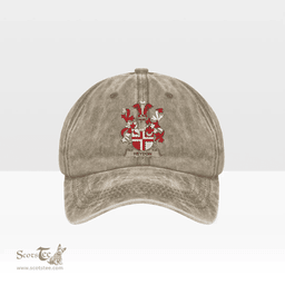 Irish Heydon Coat of Arms Family Crest Ireland Denim Cap