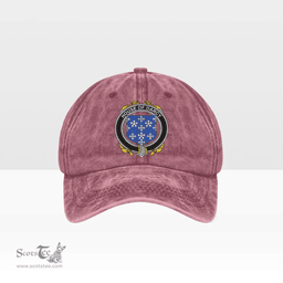 Irish House of DARCY Coat of Arms Family Crest Ireland Denim Cap