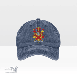 Irish Eustace Coat of Arms Family Crest Ireland Denim Cap