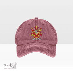 Irish Eustace Coat of Arms Family Crest Ireland Denim Cap