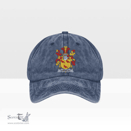 Irish Gormley or O Gormley Coat of Arms Family Crest Ireland Denim Cap