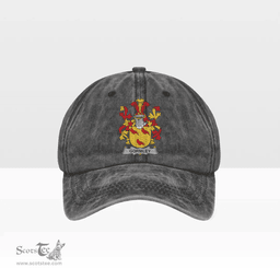 Irish Gormley or O Gormley Coat of Arms Family Crest Ireland Denim Cap